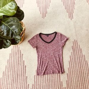 Super soft, sweater knit, V neck.